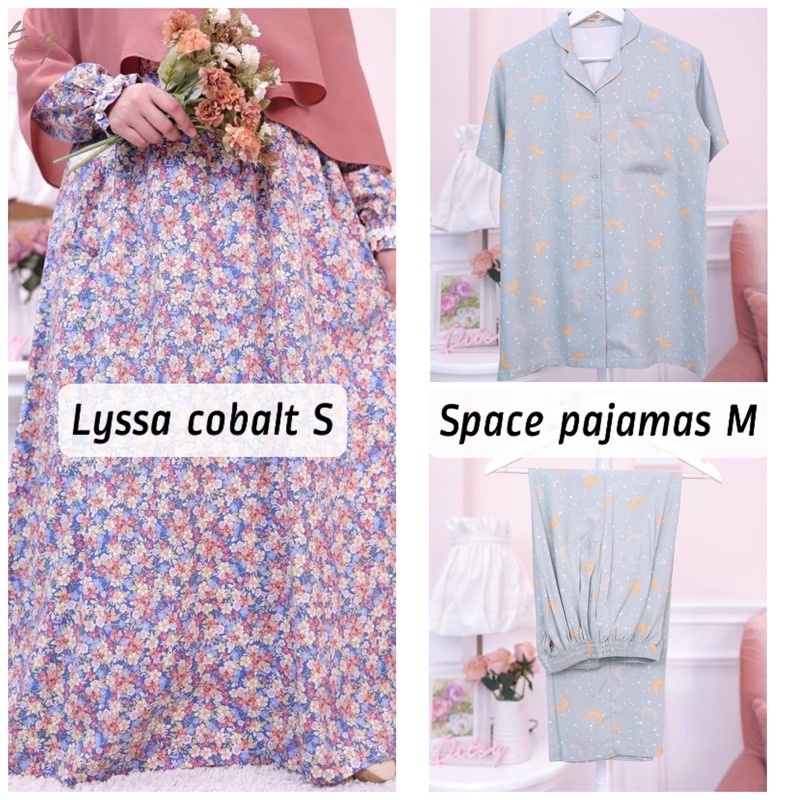 Space Pajamas size M Ditsy Official