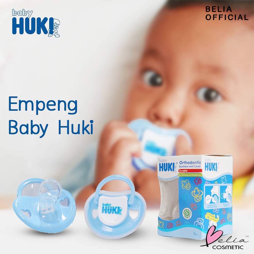 ❤ BELIA ❤ BABY HUKI Series | Orthodontic ECER, 3 in 1 | Empeng 2 In 1 | Regular Silicone Nipple | Dot susu botol milk bottle 0 sampai 6+