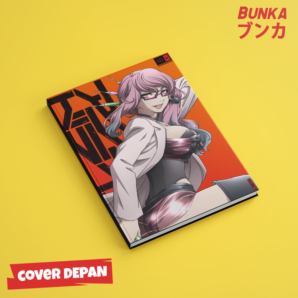

Notebook Anime Akudama Drive Doctor Hardcover A5 Buku Tulis Catatan Notes Agenda Planner Jurnal