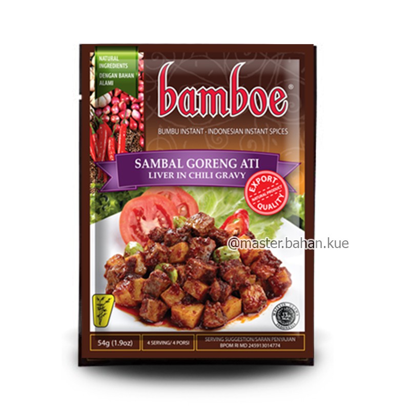 

[54 gr] Bamboe Sambal Goreng Ati