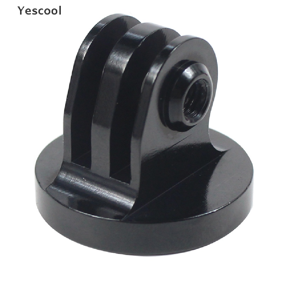 Yescool For Gopro Tripod Mount Adapter 1/4 Thread Adapter CNC Aluminium Alloy .