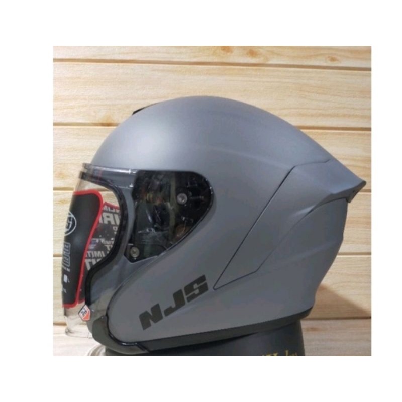 Helm NJS KAIROZ-Stone Grey Doff