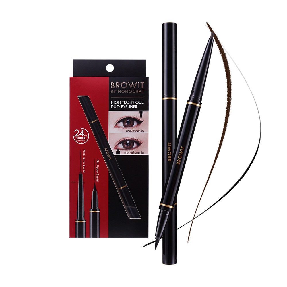 Browit By Nongchat High Technique Duo Eyeliner/makeup mata