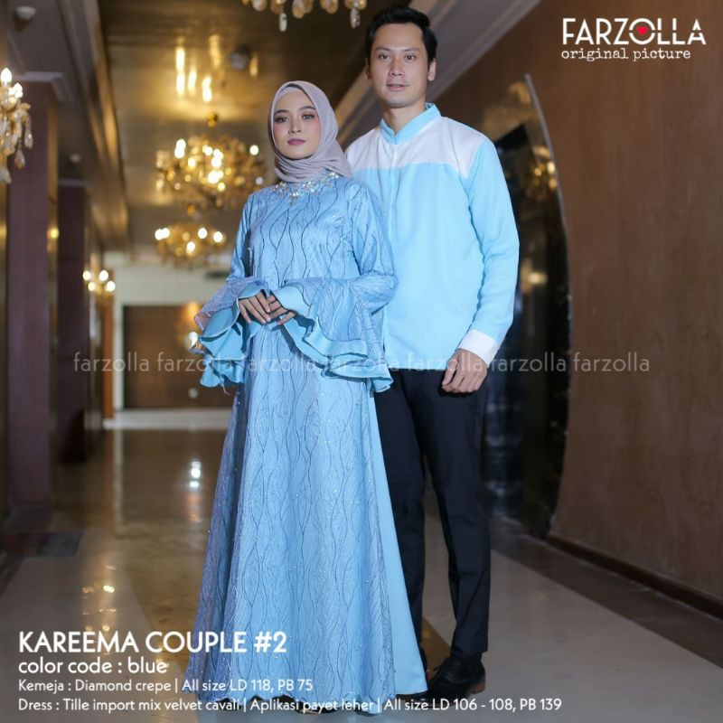 KAREEMA COUPLE / BAJU KAPEL KAREMA MUSLIM KOPEL