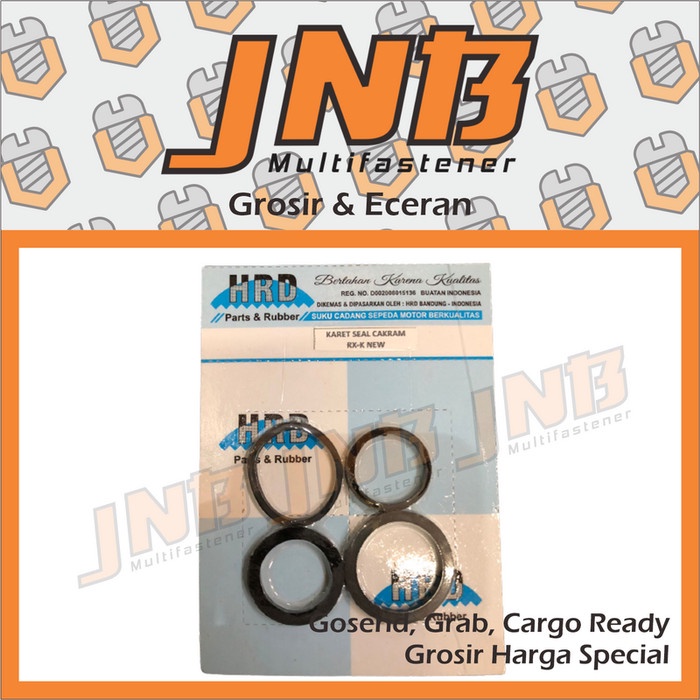 Oring Seal Karet Piston Kaliper Cakram Depan Set RX King New 2 Piston