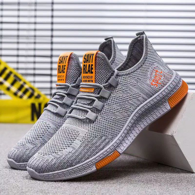 Sepatu Sneakers Pria Running Yezysport Promo Terbaru Model Terkini 2021