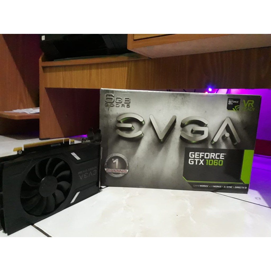VGA Card EVGA Nvidia GTX1060 GTX 1060 6GB 192BIT GDDR5 DDR5