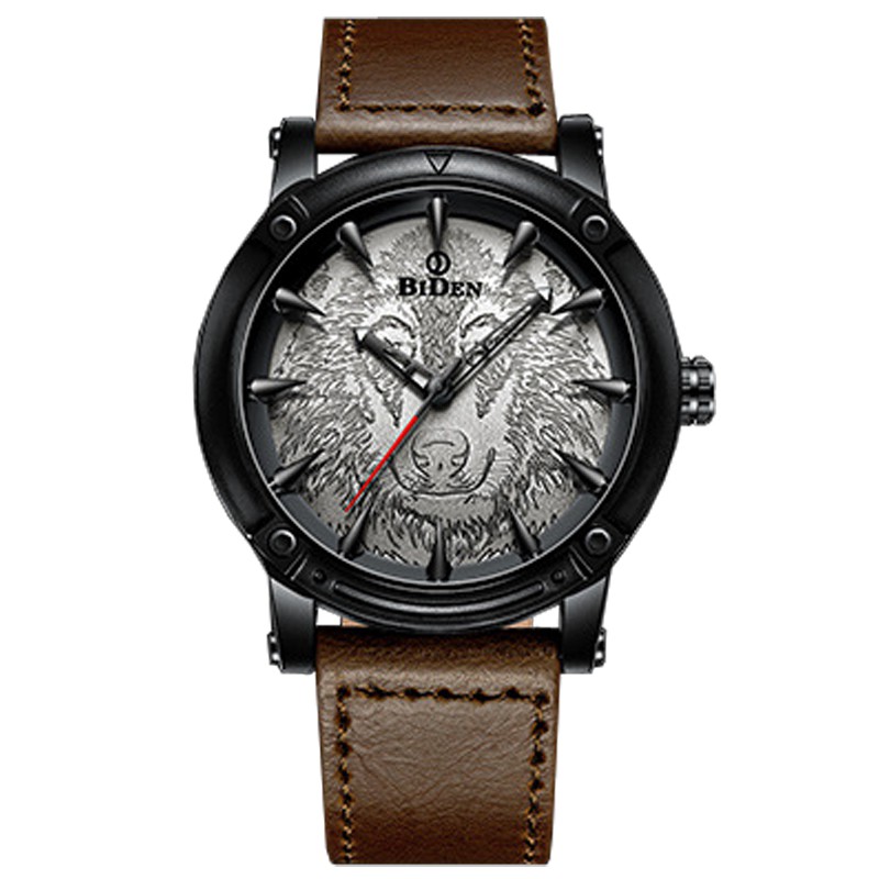 Biden Watch 0185 Brown Jam Tangan Original