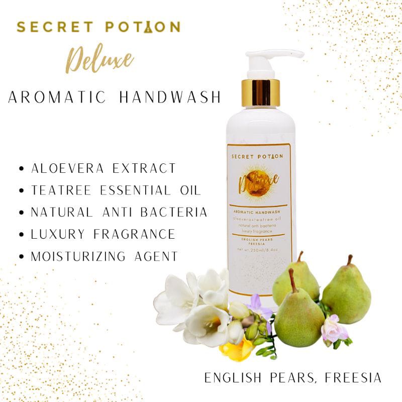 Secret Potion Aromatic Hand Wash Sabun Cuci Tangan 250ml Deluxe Fragrance