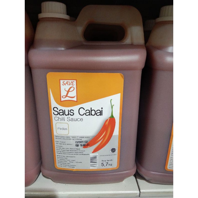 

saus cabai choice L 5,7 kg