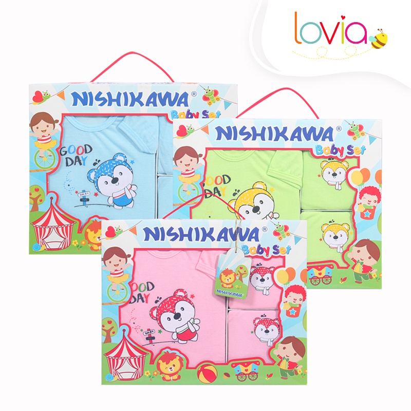 Nishikawa Baju Set Bayi / Baby Set Good Day Ns 2212