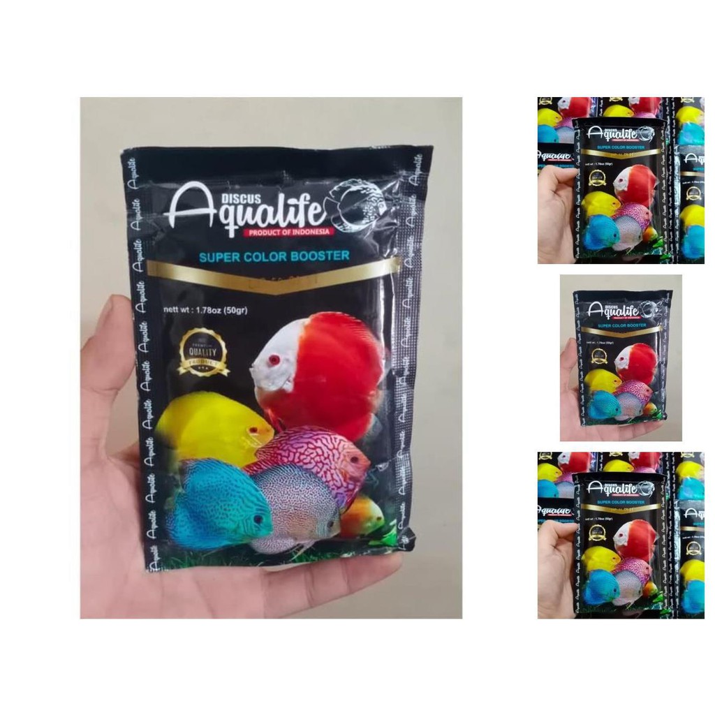 aqualife discus / pellet discus / makanan discus