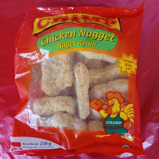 

Champ chicken nugget 250gr