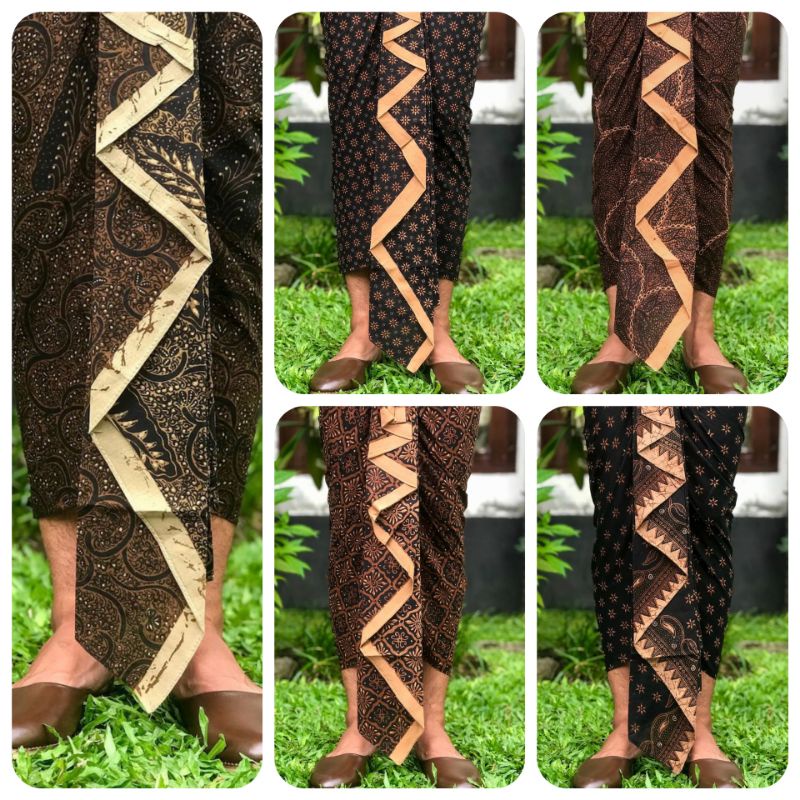 kamen batik kancut,setengah jadi,kamen bali