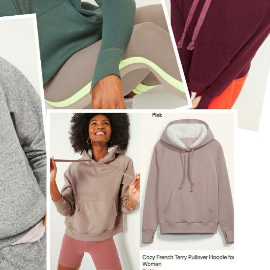 ✼ JACKET JAKET OLD NAVY HOODIE OLD NAVY FRENCH TERRY ORIGINAL WANITA ZIPPER OVERSIZE CROP HOODIE ➹