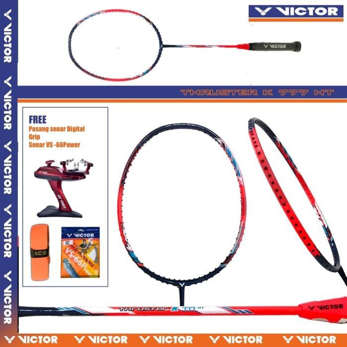 mantul habis badminton VICTOR THRUSTER K 777 RAKET BADMINTON ORIGINAL