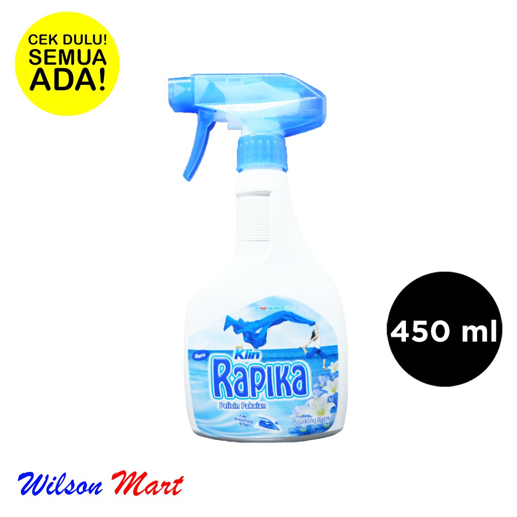 SO KLIN RAPIKA SPARKLING WATER PELICIN PAKAIAN 450 ML SPRAY