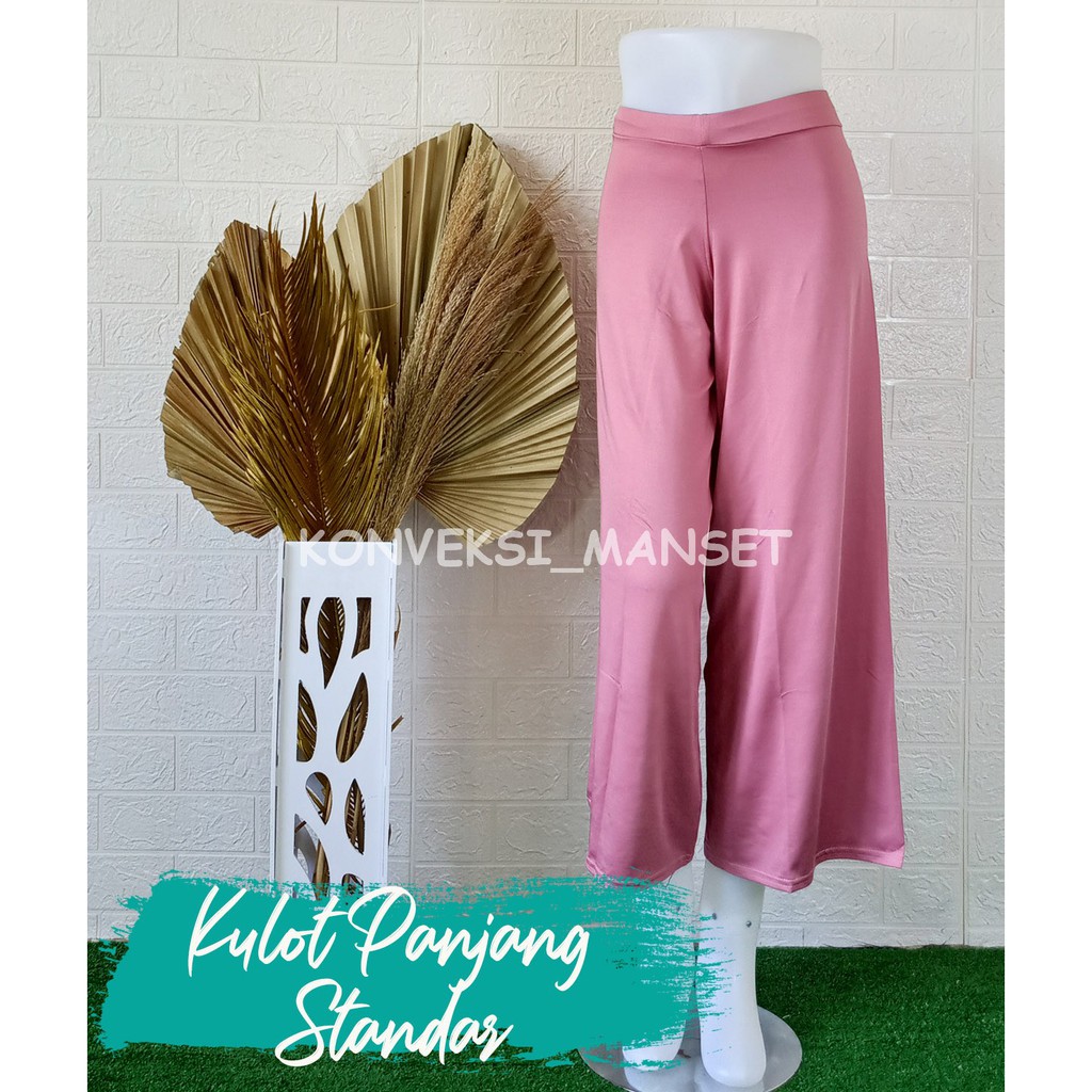 CELANA KULOT PANJANG JUMBO XXL // KULOT PANJANG JERSEY [ BISA COD ]/PROMO/DISKON