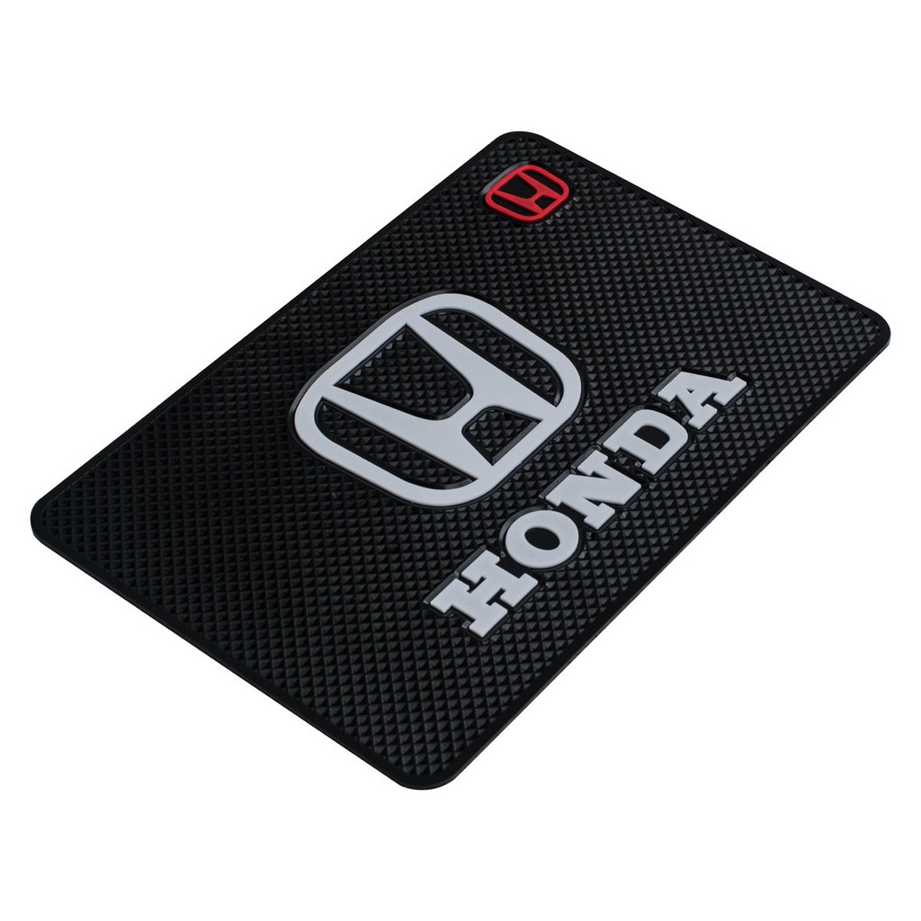 Non-slip Mat Dashboard Mobil Tikar Lengket untuk logo Honda KOTA JAZZ CIVIC HRV CRV BRV Accord Odyssey