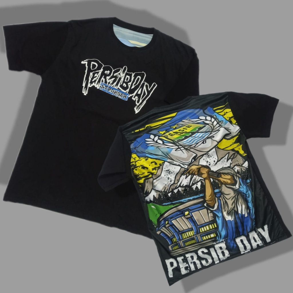 kaos persib bandung simpel kaos persib casual