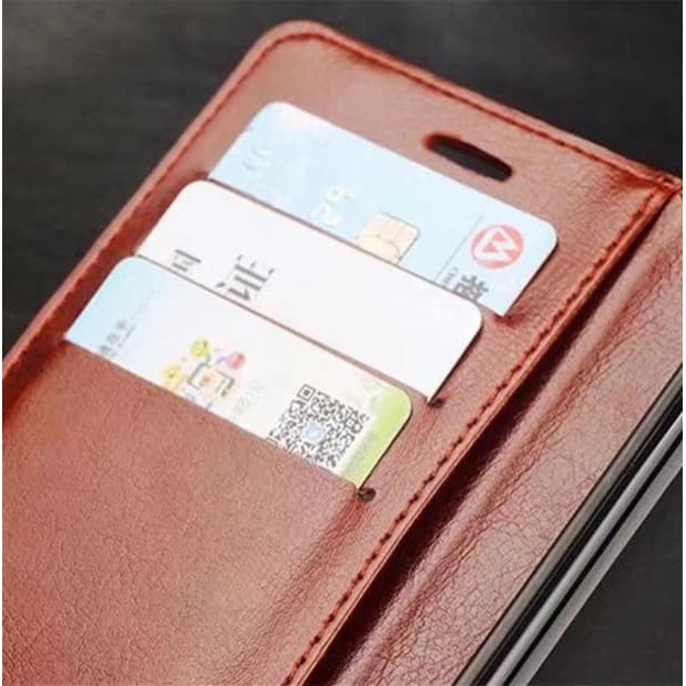 flip Wallet Leather Case Samsung J6 2018