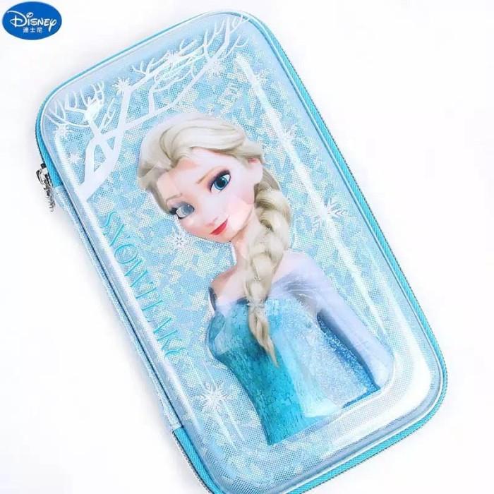 

Tempat Pensil Alat Tulis / Kotak Pensil Disney Frozen Elsa - Merah Muda