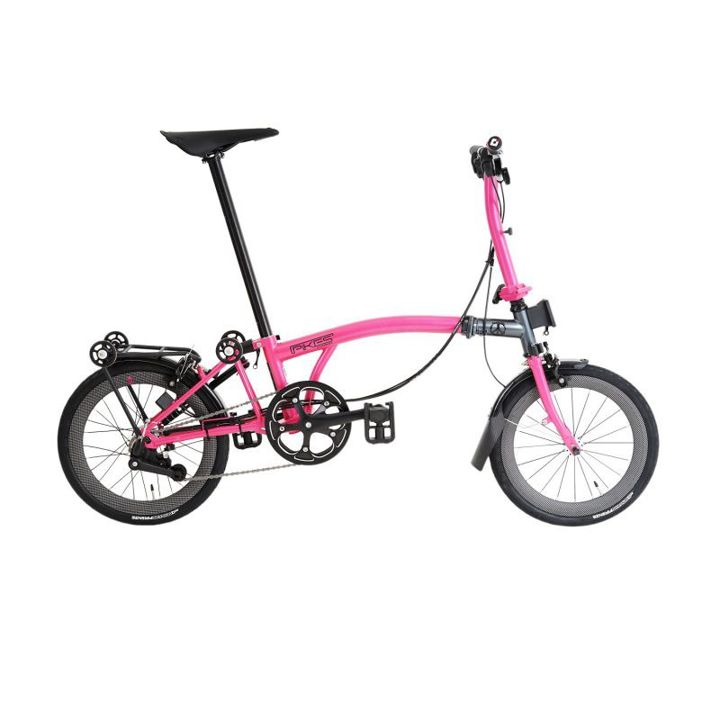 Sepeda Lipat Element Folding Bike Pikes Pevita pearce Gen 2 Edition Pink Grey Gransi COD Cicil SNI-1