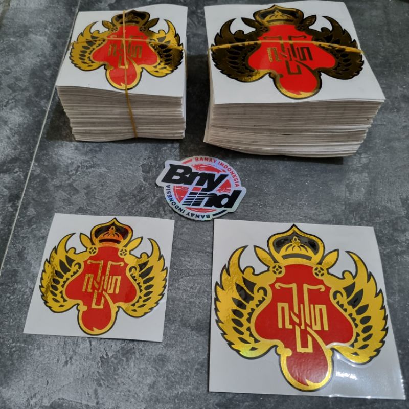 STICKER STIKER LOGO KRATON JOGJA CUTTING