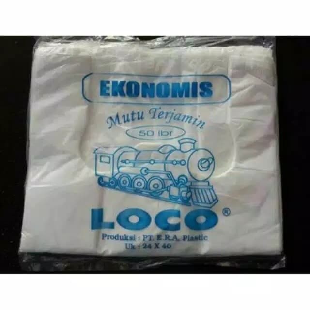 Kantong plastik loco ekonomis 24 @50lembar