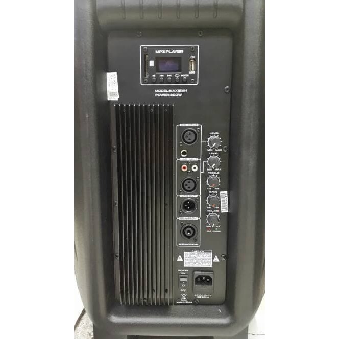 Speaker aktif baretone 15 inch max15 mh speker aktiv bareton 15 in max15mh active max 15