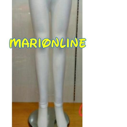 ✱ legging putih white silky licin sport renang senam legging ✲