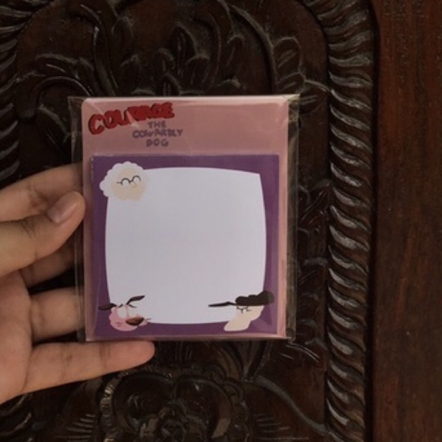 

Memopad Cowardly Dog (1 Design)