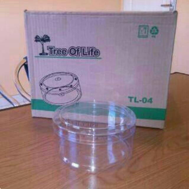 Toples plastik mika kue kering 500 gr  TL-04