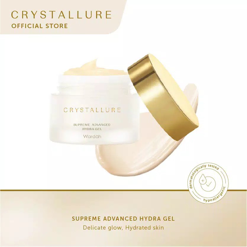 (BISA COD) Wardah Crystallure Supreme Advanced Hydra Gel 50 g