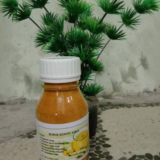 

Bubuk kunyit asli