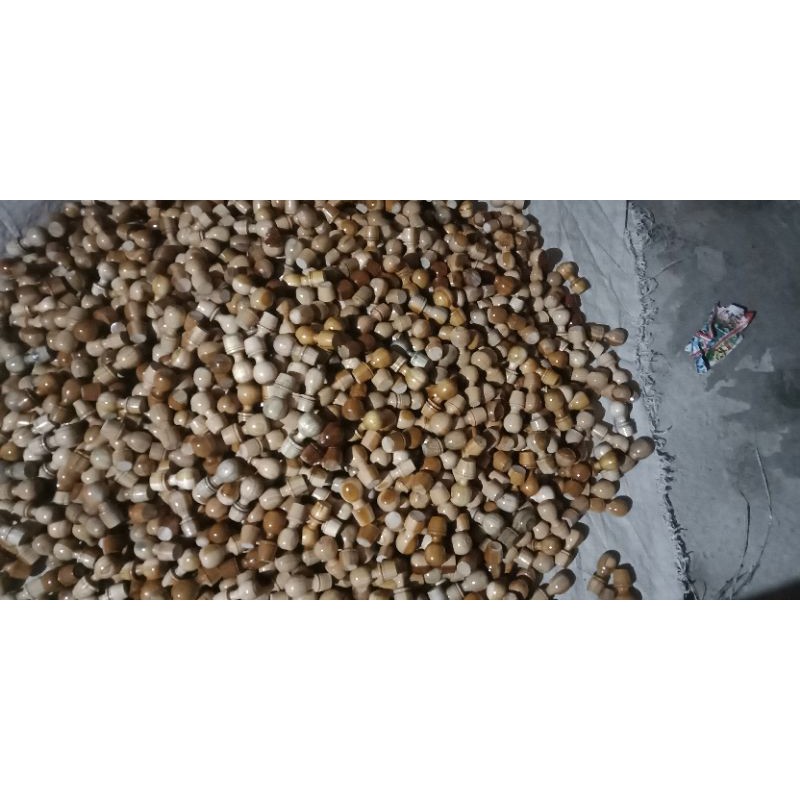 

gagang kayu prontol Pernis isi 50pcs