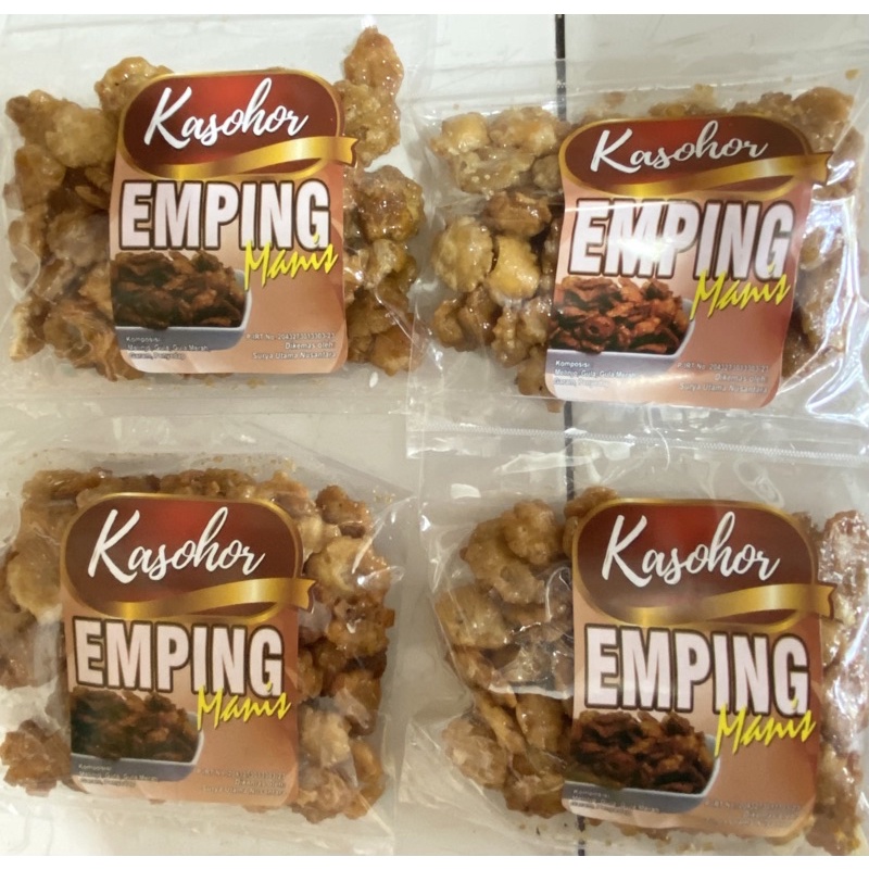 

Cemilan Emping Manis