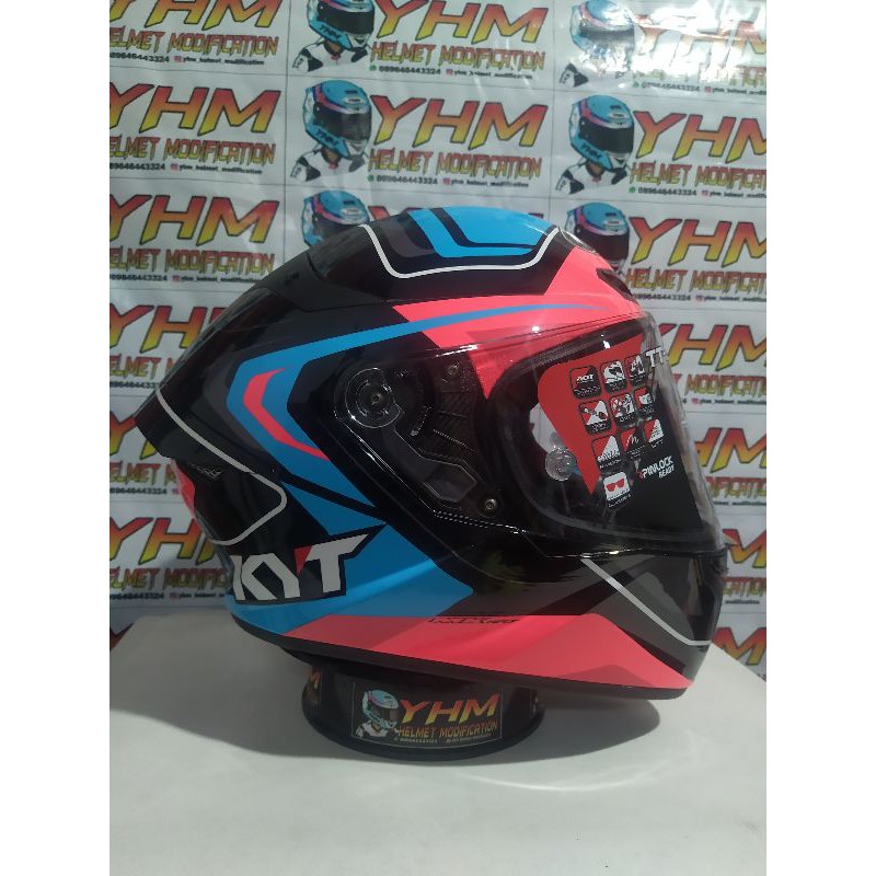 Helm KYT TT Course motif electron / overtach / grandprix