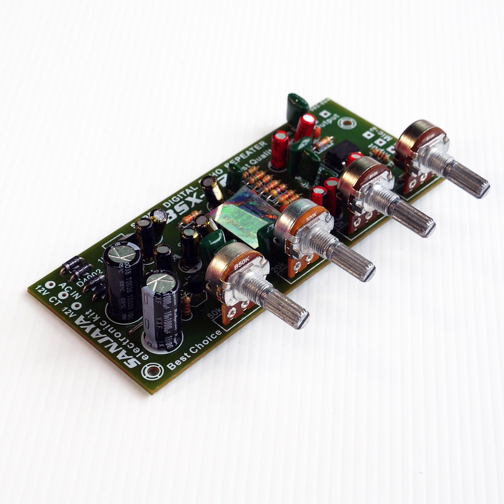 Kit PreAmplifier Tone Control BSX-A2 Sanjaya BGR