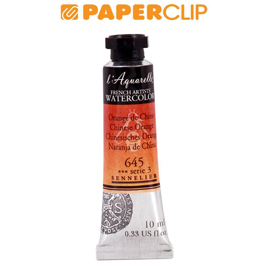

WATER COLOUR SENNELIER 10ML S3 CHINESE ORANGE N131501.645