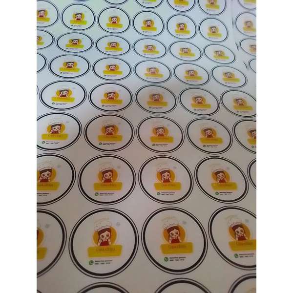 

stiker chromo kertas A3+