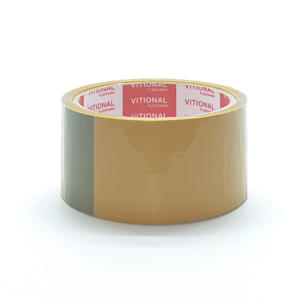 Vitional Htm Lakban COKLAT TAN Opp 2&quot; 45mm 40 Yards / Solasi / Isolasi