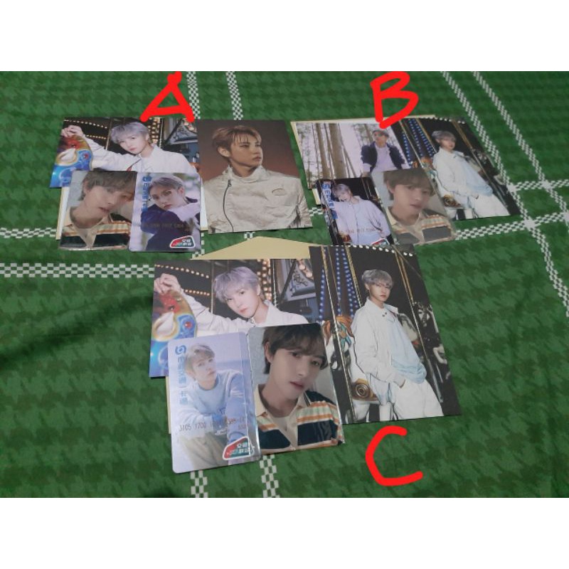 [booked] renjun nct dream transportation card cashbee china selca pc photocard postcard