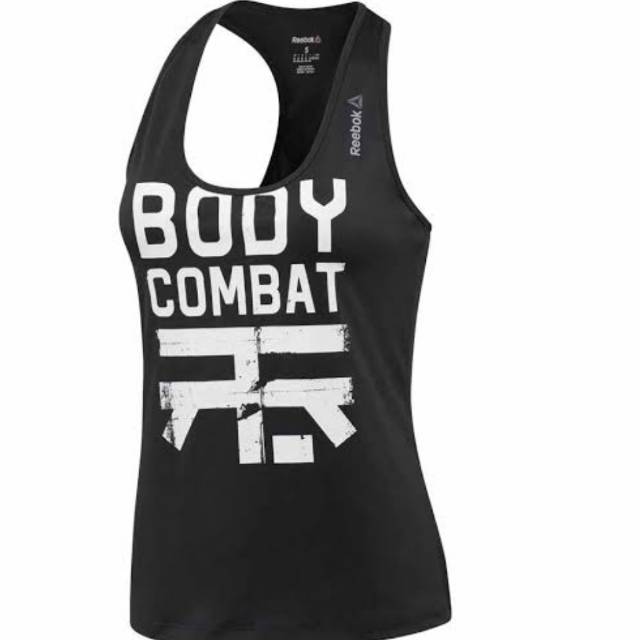 Reebok Lesmills Body Combat RacerTank black