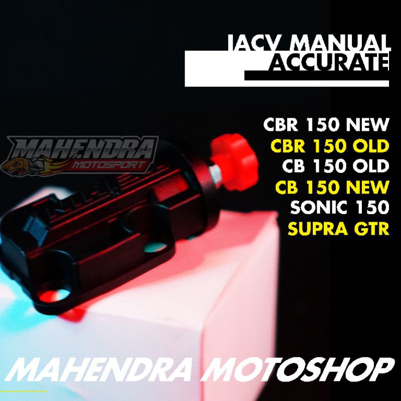 SENSOR IACV MANUAL LANGSAM CBR150 CB150 SONIC150 SUPRA GTR