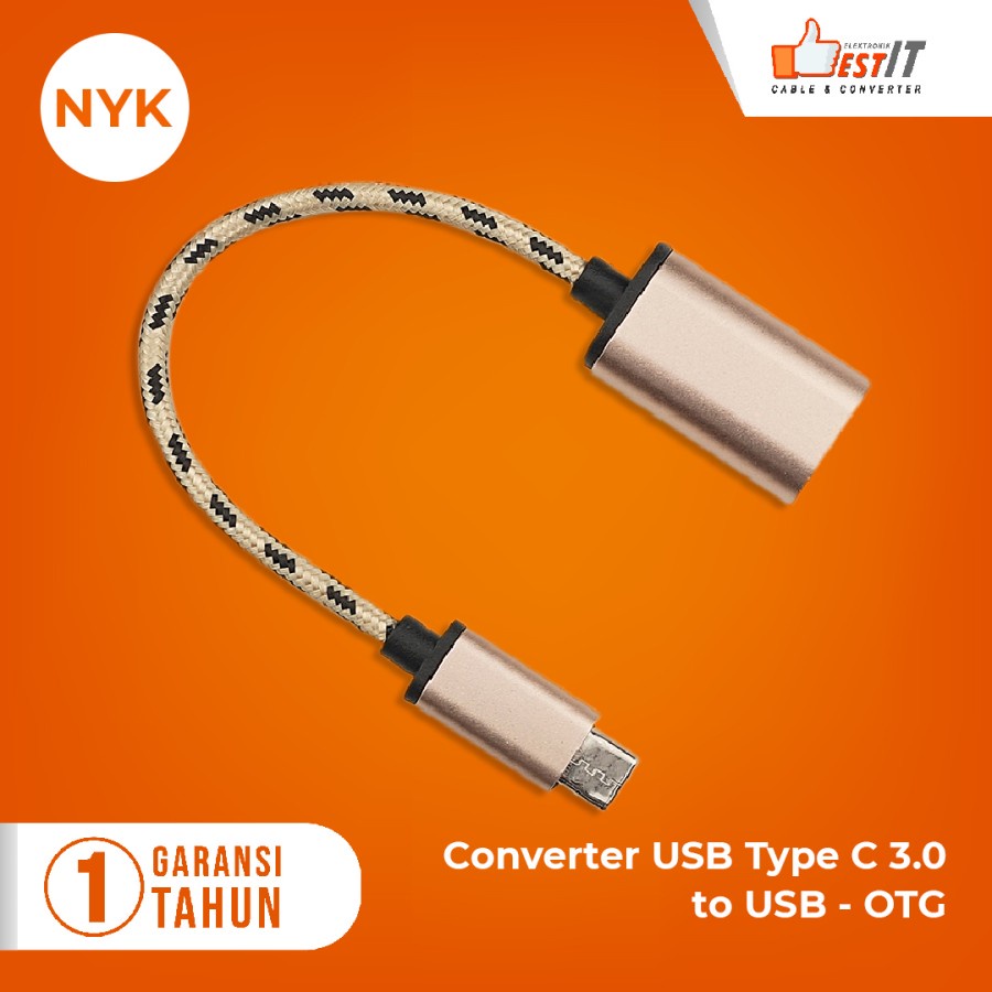 OTG Type C Male to USB Female 3.0 Kabel