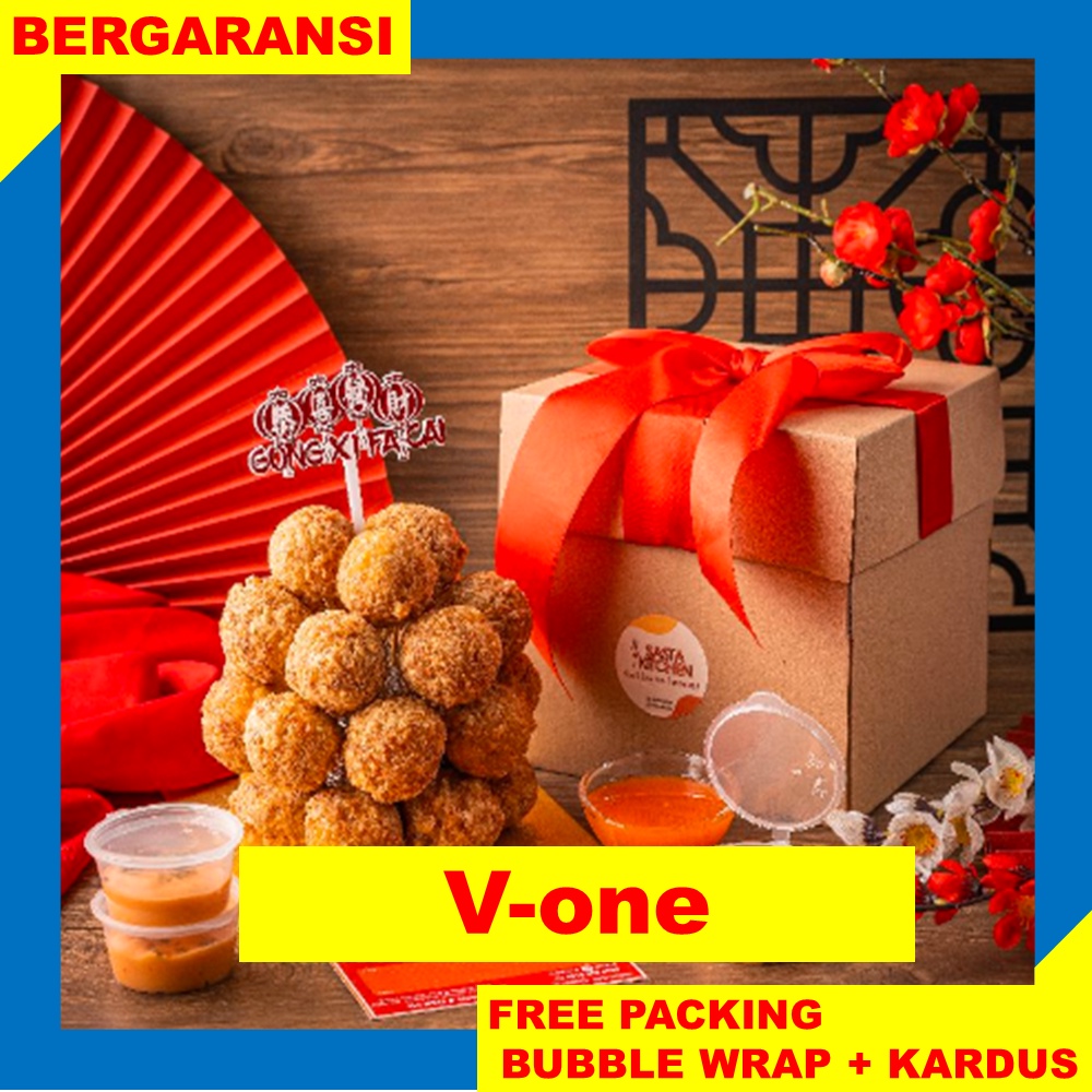 

Hampers Chicken Ball Cake (bakso goreng) / Hampers Imlek