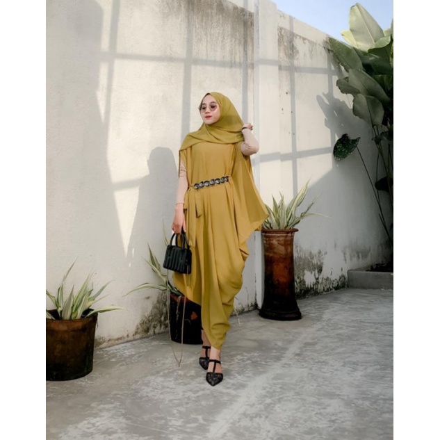 Kaftan Lily || Outer || PO 2-3 Hari  || Elazalooks ( TERMURAH DG BINTANG 4,9 SUDAH TERJUAL RIBUAN PC
