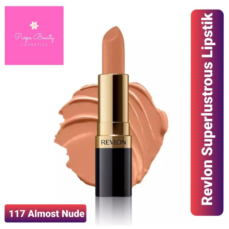 Revlon Superlustrous Lipstick 117 Almost Nude