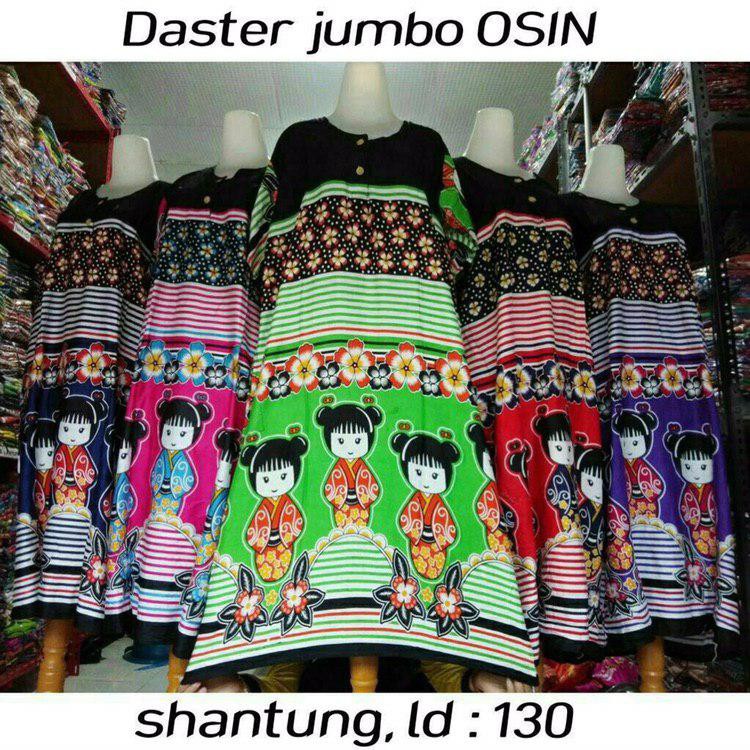 Daster Jumbo Oshin Baju Tidur Lengan Pendek Fashion Batik Daster Jumbo Oshin Baju Tidur Lengan Pendek Fashion Batik
